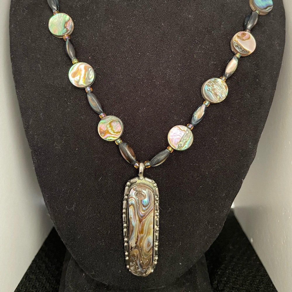 Abalone necklace